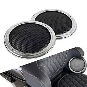 n[[[hgCOChpI[goCAcA[pbNXs[J[|bhO- Motorcycle Rear Tour Pack Speaker Pod Grille for Harley Road Tri Glide-