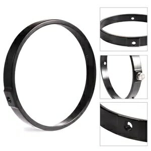 7C` wbhCg TCgX^C wbhCg g O }Eg n[[p ubN- 7" Headlights Sight Style Headlights Trim Ring Mount For Harley Black-