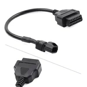 IX 3s - 16s OBD2 ffP[u A_v^[ IX KYMCO EFI I[goCp- Male 3pin to 16pin OBD2 Diagnostic Cable Adapter Male for KYMCO EFI Motorcycle-