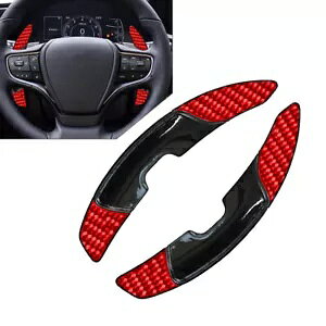 ԂXeAOzC[VtgbJ[GNXeVNTX RX NX UX LX ES LS RZ LM- Red steering wheel shift rockers extension for Lexus RX NX UX LX ES LS RZ LM-