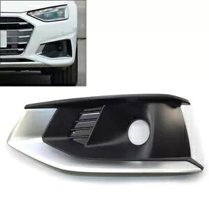 tgop[tHOvJo[XgbvAEfBA4L 2020-2022- Front bumper fog lights cover strip for Audi A4L 2020-2022 left-