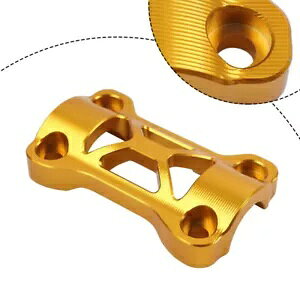 �n���h���o�[ ���C�U�[ �}�E���g �N�����v �g�b�v �J�o�[ �S�[���h �z���_ CB500X 2019-2022-�p Handlebar Riser Mount Clamp Top Cover Gold For Honda CB500X 2019-2022-