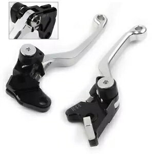 �u���[�L���o�[�N���b�`���o�[�I�[�g�o�C�n���h���o�[ Kawasaki KLX250 D-TRACKER �V���o�[- Brake lever clutch lever motorcycle handlebar for Kawasaki KLX250 D-TRACKER SILVER-