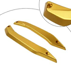 S[htgKXŒ}EgTChJo[}n XMAX300 18-22- Gold Windshield Fixed Mount Side Cover For Yamaha XMAX300 18-22-