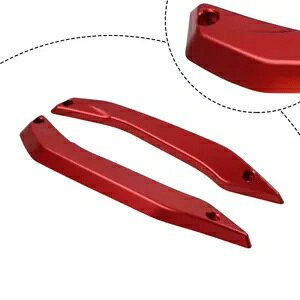 レッドフロントガラス固定マウントサイドカバーヤマハ XMAX300 18-22- Red Windshield Fixed Mount Side Cover For Yamaha XMAX300 18-22-