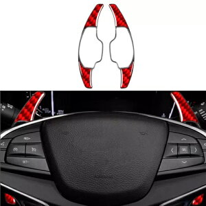 V{[pALfbNpArCbNp̐ԂXeAOzC[VtgbJ[GNXeV- Red steering wheel shift rocker extension for Chevrolet for Cadillac for Buick-