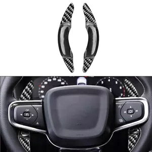 ubN XeAO zC[ Vtg bJ[ GNXeV {{ XC40 2019-2023-p Black Steering Wheel Shift Rocker Extension for Volvo XC40 2019-2023-