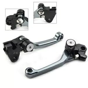 �u���[�L���o�[�N���b�`���o�[�I�[�g�o�C�n���h���o�[ CNC �O���[ Kawasaki KX450F 2006-2012- Brake lever clutch lever motorcycle handlebar CNC grey for Kawasaki KX450F 2006-2012-