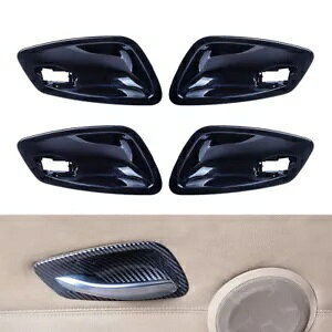 BMW 3 �V���[�Y E90 2005-2012 ABS �p�C���e���A �h�A �n���h�� �V�F�� �J�o�[ 4 �A����̂���u���b�N- 4x interior door handle shell cover for BMW 3 Series E90 2005-2012 ABS, shiny black- �y���s�A���i�z