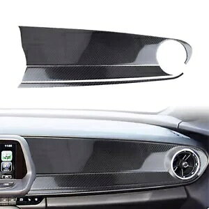 �J�[�{���t�@�C�o�[�����c�m�v��p�l���x�[���t���[���V�{���[�J�}�� 2016-20- Carbon Fiber Copilot Instrument Panel Bezel Frame for Chevrolet Camaro 2016-20-