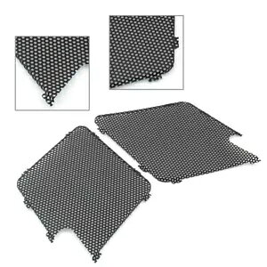 �t�����g�X�s�[�J�[�J�o�[ ���b�V���u���b�N �z���_ GL1500 1988-2000-�p Front Speaker Cover Mesh Black for Honda GL1500 1988-2000- �y���s�A���i�z