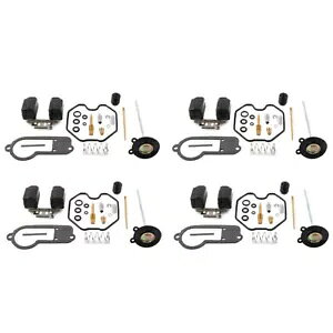 4x Lu^[ KXPbgCLbg z_ 1976-78 CB750A CB750 Hondamatic- 4x Carburetor Gasket Repair Kit for Honda 1976-78 CB750A CB750 Hondamatic-
