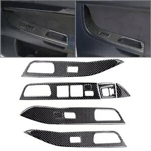 p[EBhEXCb`x[t[OHT[EVO X MR 2008-15- Power Window Switch Bezel Frame Decor for Mitsubishi Lancer EVO X MR 2008-15-