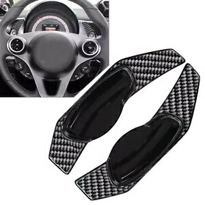 ZfXxcX}[gtH[c[tH[tH[pubNXeAOzC[VtgphGNXeV- Black steering wheel shift paddles extension for Mercedes Benz Smart Fortwo Forfour-