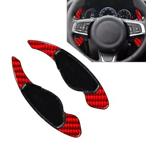 h[o[W[o[pԂXeAOzC[VtgbJ[GNXeV - WK[p Red steering wheel shift rockers extension for Land Rover Range Rover For Jaguar-