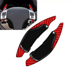 ԂXeAOzC[VtgbJ[GNXeVNTX IS XE20 IS250 IS350 2006-2013- Red steering wheel shift rockers extension for Lexus IS XE20 IS250 IS350 2006-2013-