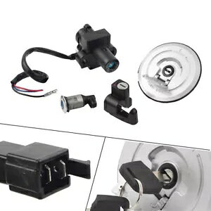 �R���^���N�W�_�΃X�C�b�`�L�[�Z�b�g�z���_ CBR250 Hornet250 98-02- Fuel Tank Lid Ignition Switch Key Set for Honda CBR250 Hornet250 98-02-