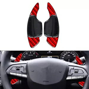 bhXeAOzC[VtgbJ[GNXeV LfbN CT4 CT5 CT6 XT4 XT6-p Red Steering Wheel Shift Rocker Extension for Cadillac CT4 CT5 CT6 XT4 XT6-