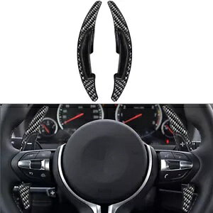 ubNXeAOzC[VtgbJ[GNXeV BMW M2 M3 M5 X5M X6M F80 F85 F10- Black steering wheel shift rocker extension for BMW M2 M3 M5 X5M X6M F80 F85 F10-