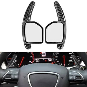 ubNXeAOzC[VtgbJ[GNXeVAEfB A3 A4 A5 A6 A8 Q5 Q7 S5 S6- Black steering wheel shift rocker extension for Audi A3 A4 A5 A6 A8 Q5 Q7 S5 S6-