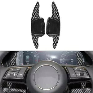 ubNXeAOzC[VtgbJ[GNXeVAEfB A3 A4 A5 A7 Q3 Q7 S4 S5 S8- Black steering wheel shift rocker extension for Audi A3 A4 A5 A7 Q3 Q7 S4 S5 S8-
