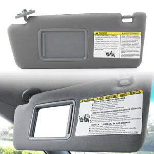 1x O[ԗpToCU[ CgȂ 2005-2012 11 g^ ^R}p- 1x Gray Car Sun Visor Without Light Left for 2005-2012 11 Toyota Tacoma-