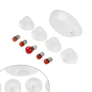 CWP[^[Jo[ ACgKX NA T100Scrambler Xs[h}X^[ [hX^[p- Indicator Cover Rear Light Glass Clear for T100Scrambler Speedmaster Roadster-
