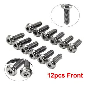 12 x tgu[LfBXN{gŒlW BMW S1000RR XR M1000RR 19-24- 12 x front brake disc bolt retaining screw for BMW S1000RR XR M1000RR 19-24-