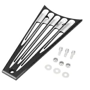 �u���b�N �G���W�� ���W�G�[�^�[ �N�[���[�ی�O���� �n�[���[ �c�[�����O FLHT FLHR FLHX �p- Black Engine Radiator Cooler Protection Grille for Harley Touring FLHT FLHR FLHX-