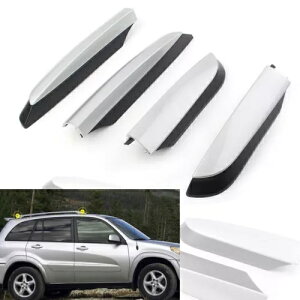 4 ̃[tbNJo[[GhVFpg^ RAV4 2013-18 14- 4pcs roof rack cover rail end shell replacement for Toyota RAV4 2013-18 14-