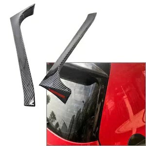 J[{t@Co[AEBhEX|C[Ji[hXvb^[g VW St 6 Mk6 GTI 09-13- Carbon fiber rear window spoiler canard splitter trim for VW Golf 6 Mk6 GTI 09-13-