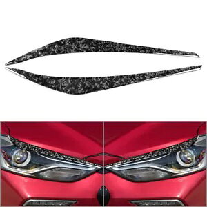 �w�b�h���C�g���т܂Ԃ��J�o�[�g�����q�����_�C�G�����g�� 16-18 �y�A- Headlights Eyebrows Eyelid Cover Trim For Hyundai Elantra 16-18 Pairs- �y���s�A���i�z