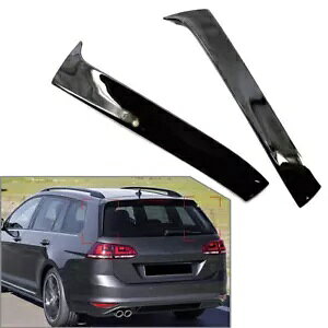 2x AEBhEX|C[Ji[hXvb^[g VW St 7 7.5 MK7 MK7.5 14-2017- 2x rear window spoiler canard splitter trim for VW Golf 7 7.5 MK7 MK7.5 14-2017-