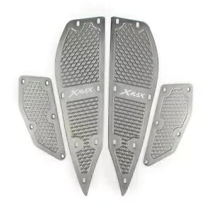 XN[^[ tg & A tbgXg tbg Xebv Zbg }n Xmax250 11-16 O[- Scooter Front & Rear Footrest Foot Step Set For Yamaha Xmax250 11-16 Grey-