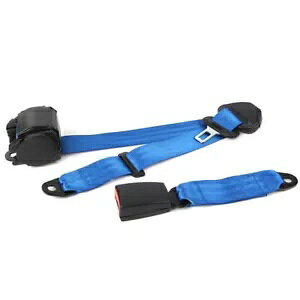 V{[p 3 _i[SV[gxg A^b` u[- For Chevrolet 3-Point Retractable Safety Seat Belt Attach Blue-