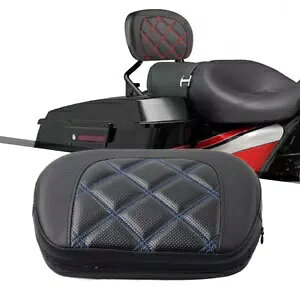 n[[Xg[gOCh FLHX FLHXS p㕔ȃV[V[o[obNXgpbh Rear passenger Sissy bar backrest pad for Harley Street glide FLHX FLHXS-