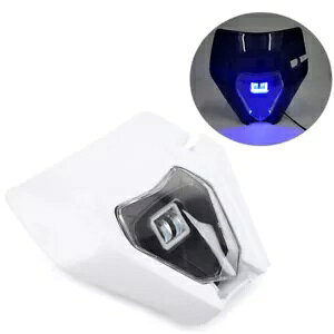 wbhCgg̓Gf[_[goCNgNXoCNɓK܂zCg- Headlights trim fits enduro dirt bike motorcross motorcycle white-