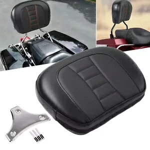 c[OGNgXg[gp㕔ȃV[V[o[obNXgpbh}Eg- Rear Passenger Sissy Bar Backrest Pad Mount For Touring Electra Street-