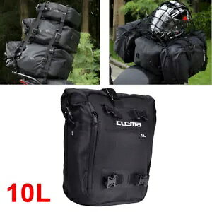 10L Ae[V[gobNThLOP[XhobOו- 10L Rear Tail Seat Back Saddle Carrying Case Waterproof Bag Luggage-