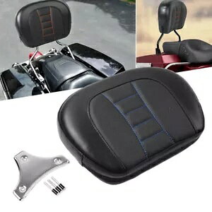 n[[c[OGNgOChpȃV[V[o[obNXgpbh}Eg- Passenger Sissy Bar Backrest Pad Mount For Harley Touring Electra Glide-