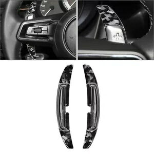 2 XeAOzC[VtgbJ[GNXeV|VF}J 911 pi[p 2pcs Steering Wheel Shift Rocker Extension for Porsche Macan 911 Panamera-