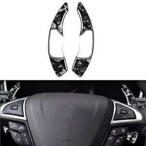 2 XeAOzC[VtgbJ[GNXeVtH[ht[WfIJ[p 2pcs Steering Wheel Shift Rocker Extension for Ford Fusion Mondeo for Lincoln-