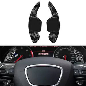 2x XeAOzC[VtgbJ[GNXeV AEfB A3 A4 A5 A6 A7 A8 Q5 Q7 S3 S5 S6- 2x steering wheel shift rocker extension for Audi A3 A4 A5 A6 A7 A8 Q5 Q7 S3 S5 S6-