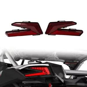 1 �y�A LED �u���[�L�e�[�����C�g 710004744 Can-Am Maverick X3 2017-2023-�p 1 Pair LED Brake Tail Light 710004744 for Can-Am Maverick X3 2017-2023- �y���s�A���i�z