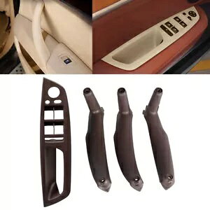4x CeAnhJo[ BMW X5 E70 X6 E71 E72 LHD J- 4x interior handle decorative cover for BMW X5 E70 X6 E71 E72 LHD mocha-