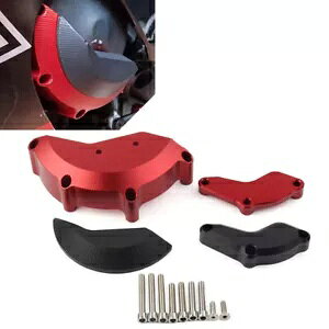 �G���W���P�[�X�X���C�_�[�ی�J�o�[ ���b�h ���}�n R6 2008-17 �A���~�j�E���I�[�g�o�C�p- Engine Case Slider Protective Cover Red for Yamaha R6 2008-17 Aluminum Motorcycle- �y���s�A���i�z
