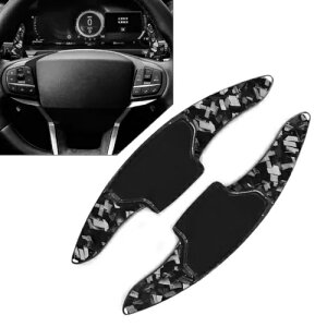 bp^[XeAOzC[VtgbJ[GNXeVtH[hGNXv[[ 2020-23- Forged Pattern Steering Wheel Shift Rockers Extension For Ford Explorer 2020-23-