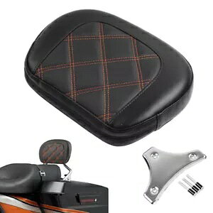 n[[[hLOFLHR[hOChppbZW[V[V[o[obNXgpbhLbg- Passenger Sissy Bar Backrest Pad Kit for Harley Road King FLHR Road Glide-