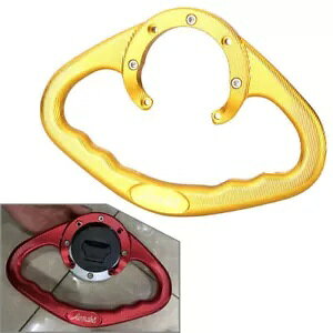 7 ȃnh^NnhێA[XgXYL GSXR600/750 S[h- 7-Hole Passenger's Handle Tank Handle Holding Armrest for Suzuki GSXR600/750 Gold-