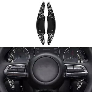 XeAOzC[VtgbJ[GNXeV}c_ 3 Z_nb`obNANZ CX30 MX30- Steering wheel shift rocker extension for Mazda 3 sedan hatchback Axela CX30 MX30-